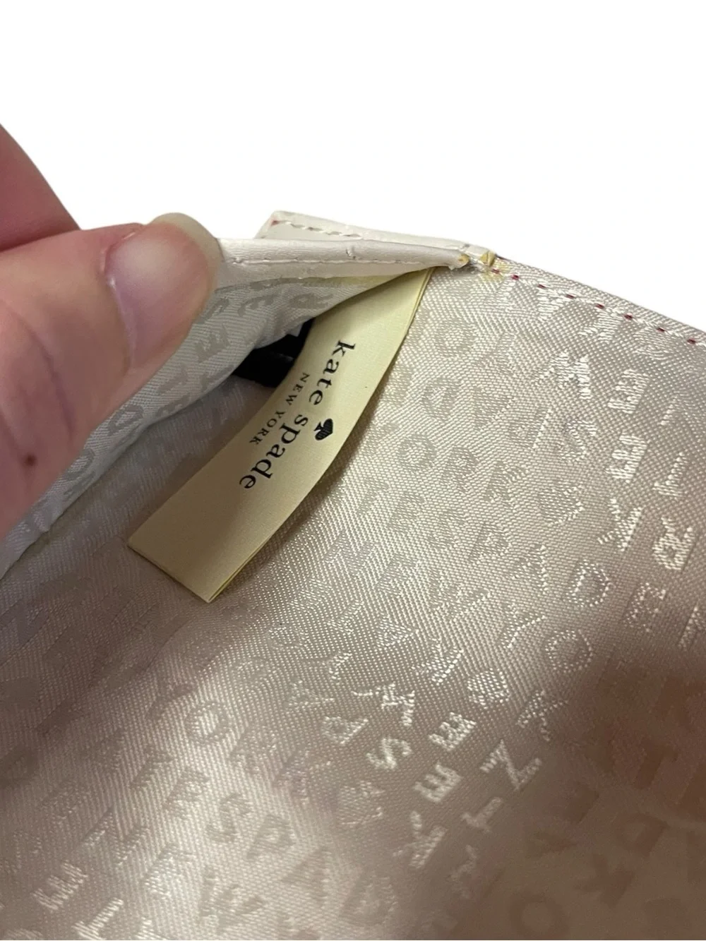 Kate Spade Radish Pink Saffiano Leather Passport Holder SEE DESCRIPTION PLEASE!